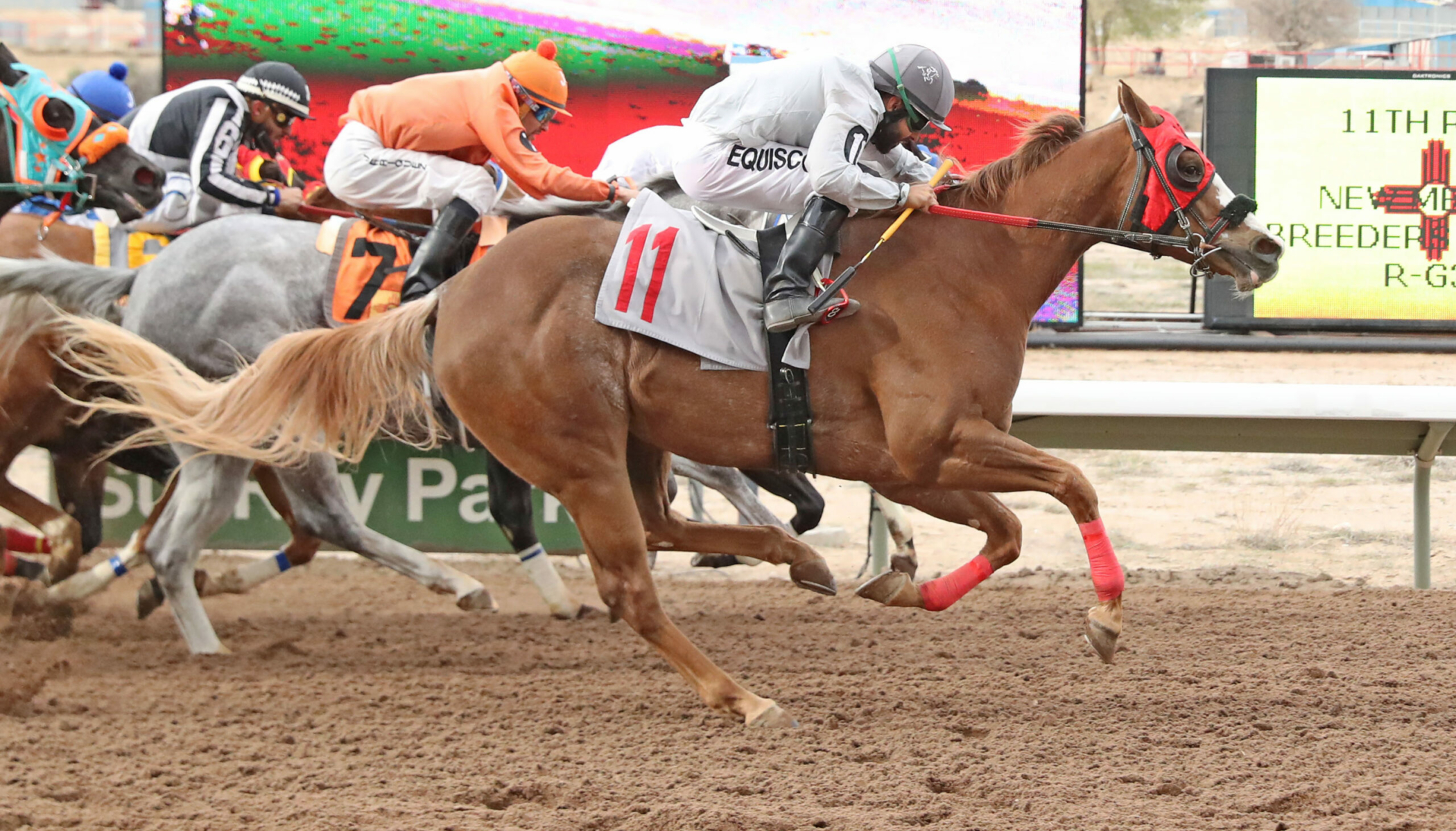 DOS MIA CHICKS – New Mexico Breeders Stakes R-G3 – 04-12-24 – R11 – SunRay Park – Finish