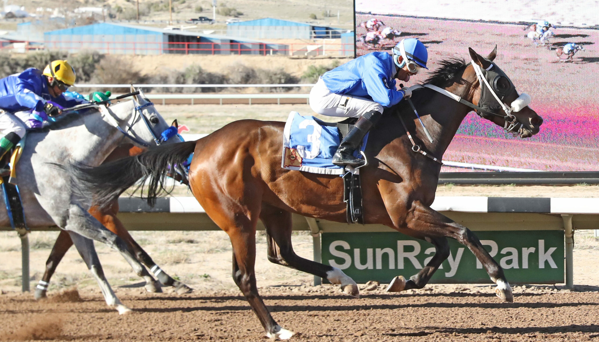 FIRST AGAIN – The Russell & Helen Foutz Distaff – 04-14-24 – R11 – SunRay Park – Finish