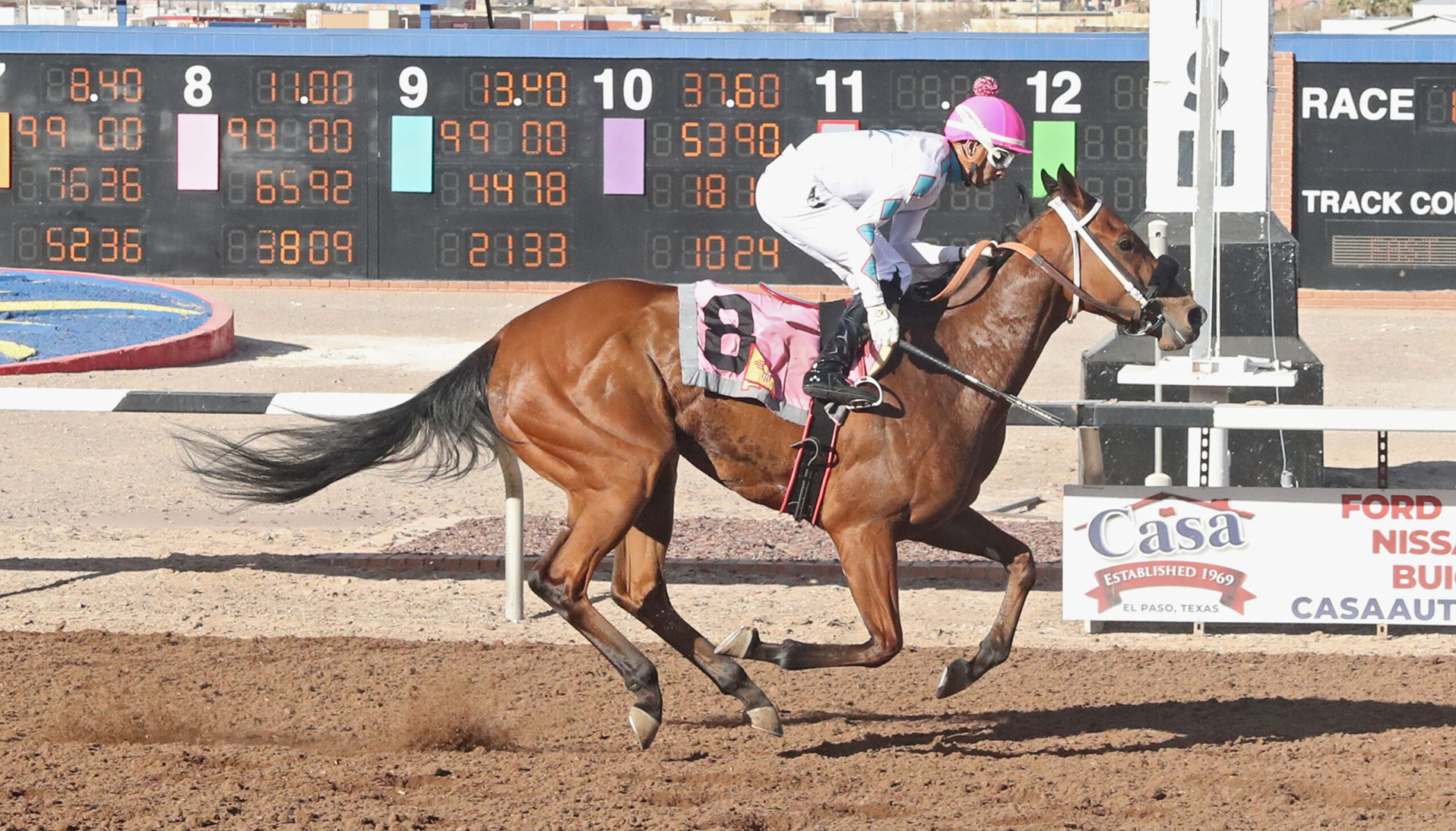 FORTY FIVE – Peppers Pride Stakes – 15th Running – 02-16-25 – R08 – Sunland Park – Finish