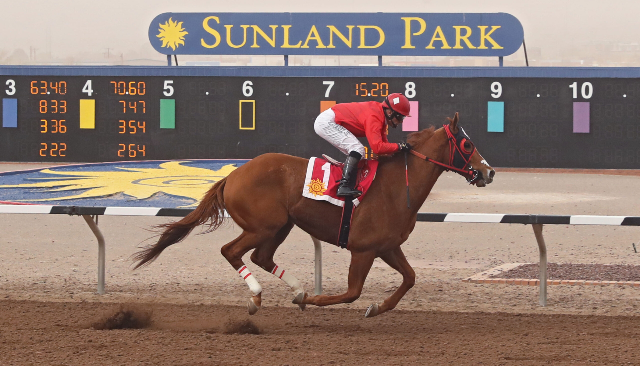 I THINK I’M HERE – Albert & Henry Dominguez Memorial- 20th Running – 03-07-25 – R09 – Sunland Park – Finish