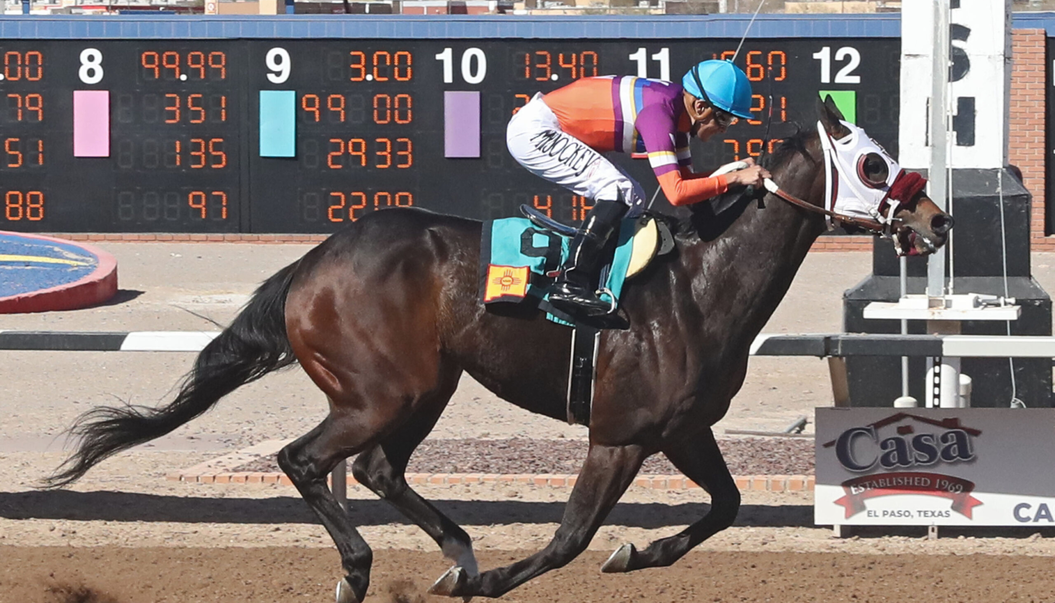 LET HIM BE – Mt Cristo Rey Stakes-19th Running – 03-21-25 – R09 – Sunland Park – Finish