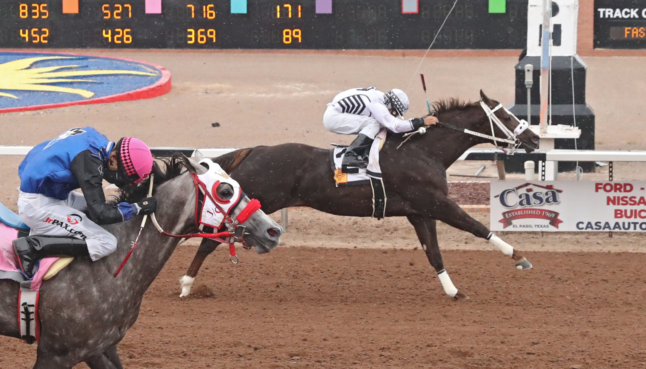 WOODY ROCKS – NMHBA Quarter Horse Stakes-32nd Running – 04-05-25 – R06 – Sunland Park – Finish
